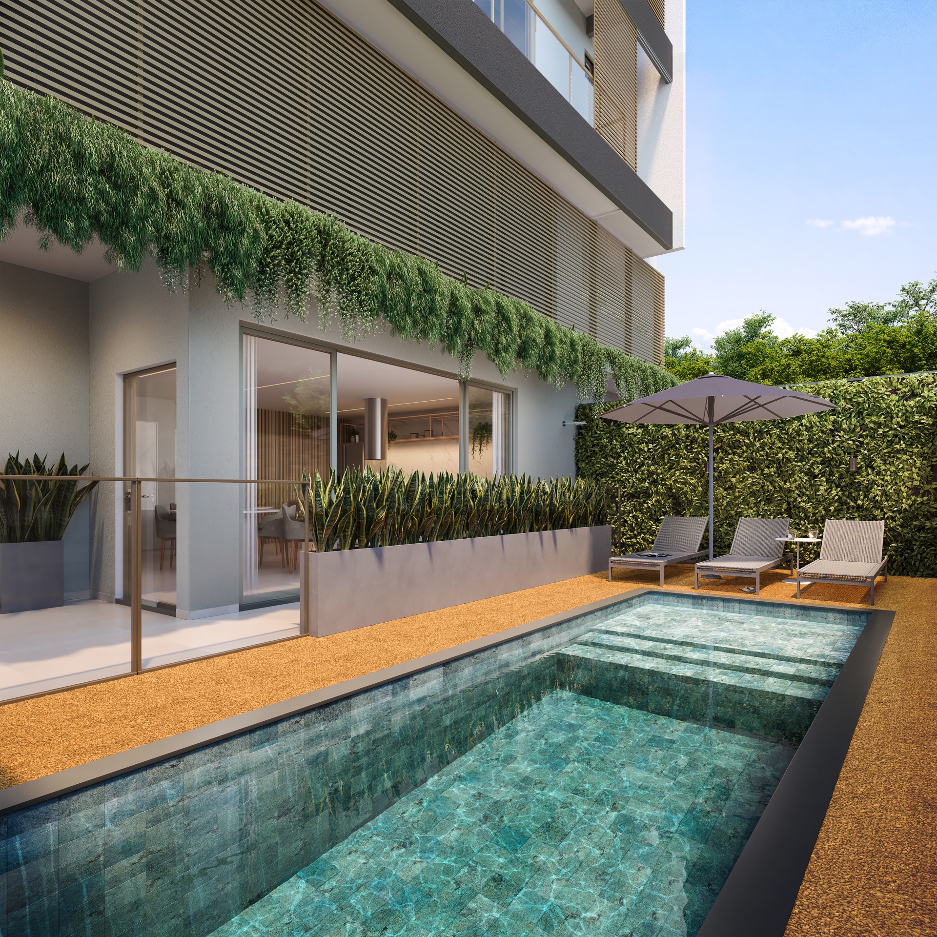 Le Brise Residence — Piscina