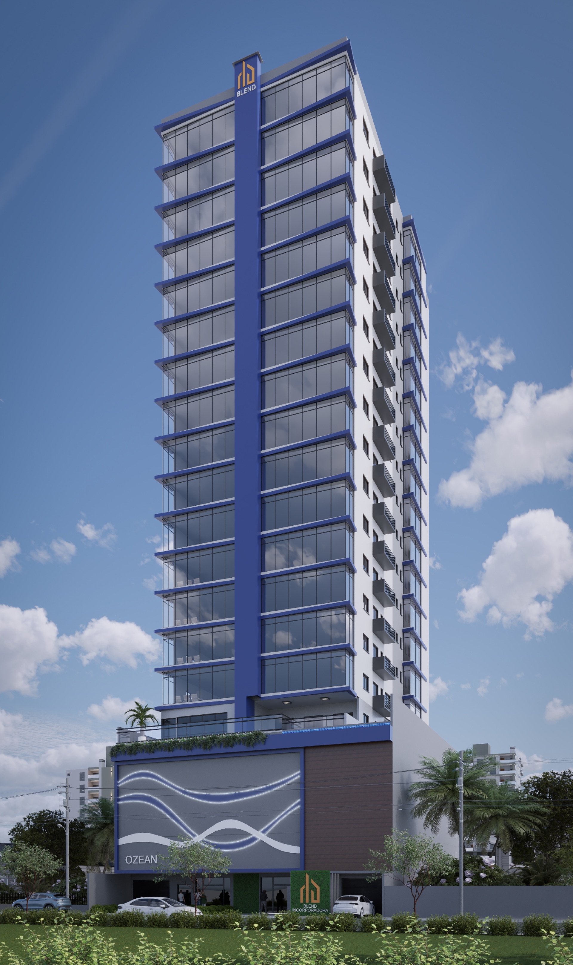 Residencial Ozean — Fachada